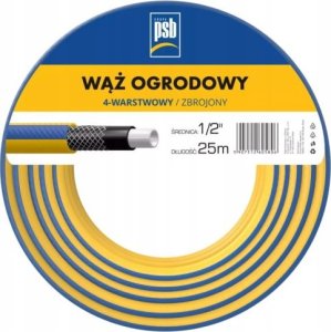 Cellfast Wąż ogrodowy 4 warstwowy 1/2 25 m wytrzymały 1