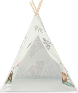 Ricokids Namiot tipi dla dzieci, Nukido, 114x114x165 cm, beżowy 4