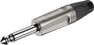 Kabel Roxtone Jack 6.3mm - XLR 1m czarny 5