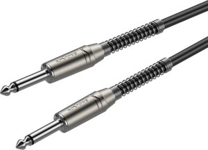Kabel Roxtone ROXTONE SAMURAI SGJJ100L3 kabel instrumentalny 5m 2x wtyk jack mono 6,3mm 2