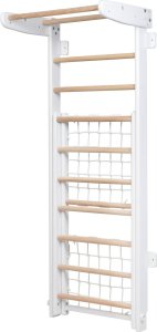 Małpiszon Drabinka gimnastyczna drewniana Winner szary 9