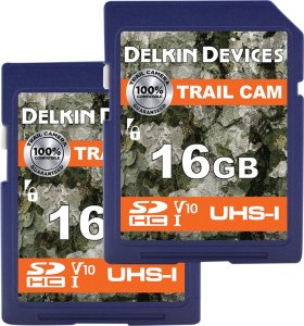 Karta Delkin Trail Cam SDXC 16 GB + 16 GB Class 10 UHS-I V30 (DDSDTRL-2X16) 1