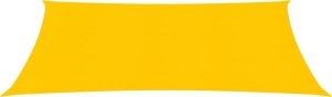 vidaXL Żagiel przeciwsłoneczny, 160 g/m, żółty, 2x3,5 m, HDPE 2