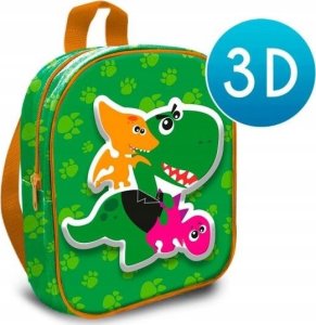 Kids Euroswan PLECAK PRZEDSZKOLNY DINOZAURY 3D 1