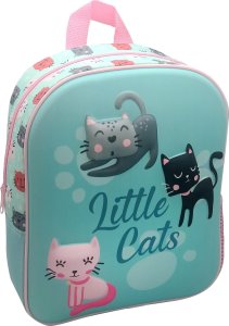 Kids Euroswan PLECAK PRZEDSZKOLNY KOTKI 3D 3