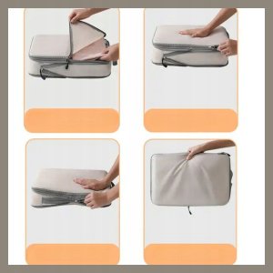 Iteams4Now Organizer kompresyjny do pakowania walizki podróżne torby zestaw 3 szt 10