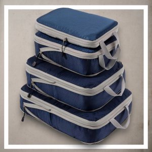 Iteams4Now Organizer kompresyjny do pakowania walizki podróżnej torby Zestaw 3 szt 4