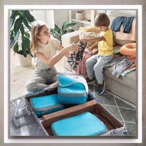 Iteams4Now Organizer kompresyjny do pakowania walizki podróżnej torby zestaw 3 szt 13