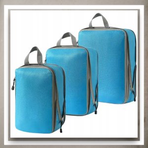 Iteams4Now Organizer kompresyjny do pakowania walizki podróżnej torby zestaw 3 szt 14