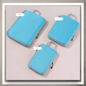 Iteams4Now Organizer kompresyjny do pakowania walizki podróżnej torby zestaw 3 szt 7