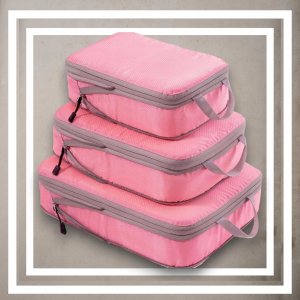 Iteams4Now Organizer kompresyjny do pakowania walizki podróżnej torby zestaw 3 szt 6