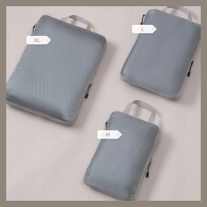 Iteams4Now Organizer kompresyjny do pakowania walizki podróżnej torby zestaw 3 szt 10