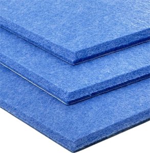 Iteams4Now Panele ścienne filcowe 3d heksagon zagłówek samoprzylepne akustyczne soft 6