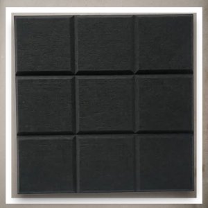 Iteams4Now Panele ścienne filcowe 3d kwadrat zagłówek samoprzylepne akustyczne soft 3