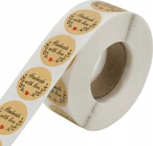 Iteams4Now Naklejki etykiety thank you 1000 szt ozdobne dekoracyjne okrągłe dziękuję 2