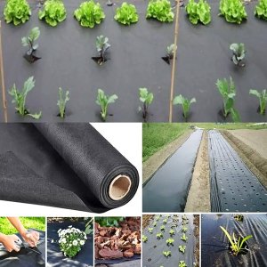 Heckermann Agrowłóknina 1,6x10m 50g/m2 Czarna 10