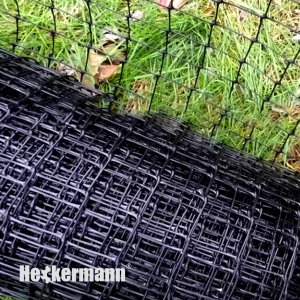 Heckermann Zestaw Siatka na krety 2x200m 30g/m2 + Kołki Czarne 100 szt 7