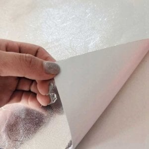 Heckermann Folia aluminiowa samoprzylepna ochronna Heckermann wzór KWIATY 61x500 cm 5