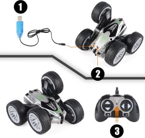 Heckermann Samochód RC zdalnie sterowany QF525 Szary 8