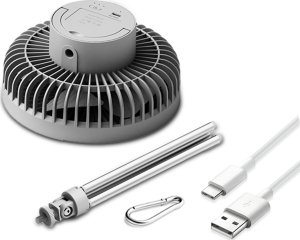 Termowentylator Heckermann Wentylator stojący akumulatorowy Heckermann DQ213 9