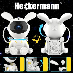 Heckermann Projektor gwiazd LED astronauta Heckermann TYD-YHY-003 9