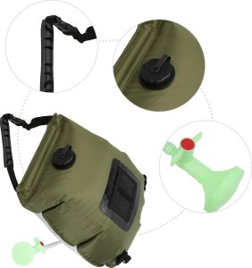 Heckermann Prysznic kempingowy Heckermann 20L 11