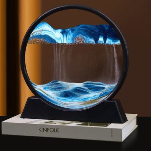 Heckermann Klepsydra z piaskiem Heckermann Czarna 9