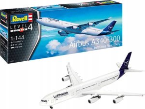 Revell Model plastikowy A340-300 Lufthansa New Livery 1/144 1