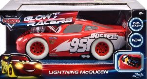 Jada Toys Pojazd Auta Lightning McQueen Glow 1/24 1