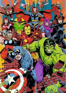 Trefl Puzzle Premium Plus Quality Marvel Heroes 1000 elementów 2