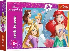 Trefl Puzzle 30 elementów Piękny dzień księżniczek Disney Princess 1