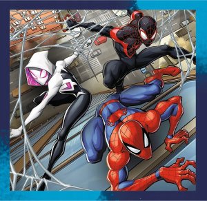 Trefl Puzzle 3w1 SpiderMan Pajęczy przyjaciele 2