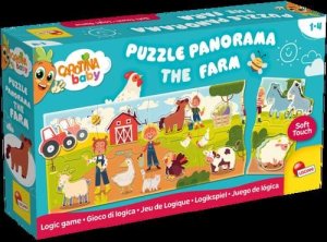 Lisciani Układanka Carotina Baby Puzzle panorama - Farma 1