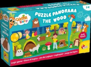 Lisciani Układanka Carotina Baby Puzzle panorama - Las 1