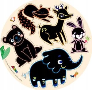 Avenir Wydrapywanki - Zwierzęta z dżungli 6