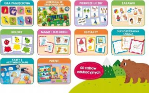 Lisciani Zestaw Carotina Baby 60 gier 2