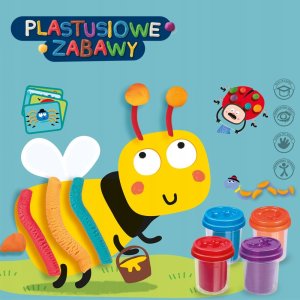 Askato Zestaw Plastusiowe zabawy - Wałkowanie 2