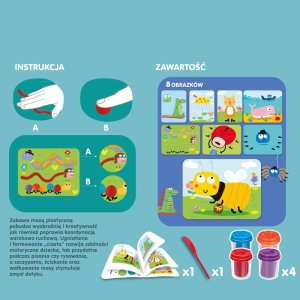 Askato Zestaw Plastusiowe zabawy - Wałkowanie 3