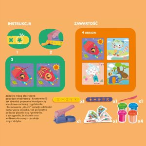 Askato Zestaw Plastusiowe zabawy z wyciskarką 2