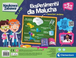 Clementoni Zestaw naukowy Eksperymenty dla malucha 3