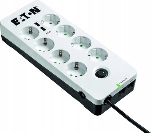 Listwa zasilająca Eaton EATON Protection Box 8 Tel USB DIN 1