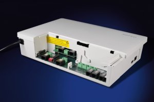 System przekazu sygnału AV Agfeo ES 548 6 + 6 IP Kanały do wykupienia na licencję Montaż na ścianie 24 IP/Urządzenia systemowe w puli 2 Digitalports 8 a/b 4 UpN 4