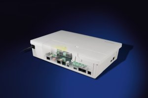 System przekazu sygnału AV Agfeo ES 548 6 + 6 IP Kanały do wykupienia na licencję Montaż na ścianie 24 IP/Urządzenia systemowe w puli 2 Digitalports 8 a/b 4 UpN 5