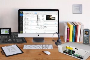 System przekazu sygnału AV Agfeo ES 548 6 + 6 IP Kanały do wykupienia na licencję Montaż na ścianie 24 IP/Urządzenia systemowe w puli 2 Digitalports 8 a/b 4 UpN 6