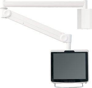 Neomounts by NewStar NEOMOUNTS FPMA-HAW100 Medical LCD Wall Mount 25,4-60,96cm 10-24Zoll kipp-/schwenkbar pivot VESA 75x75/100x100 6kg grau 1