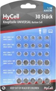 Ansmann Ansmann HyCell alkaline button cell set, 30pcs. (5015473) 1