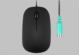 Mysz Perixx Mouse, PERIMICE-201 P B, optical, PS/2, black 3