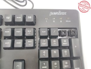 Klawiatura Perixx Perixx PERIBOARD-517 DE, water and dustproof USB keyboard, IP65, black 3