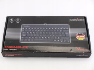 Klawiatura Perixx Perixx PERIBOARD-426, DE, wired, USB Mini Keyboard with flat keys 6