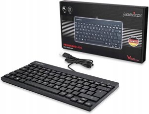 Klawiatura Perixx Perixx PERIBOARD-426, DE, wired, USB Mini Keyboard with flat keys 7